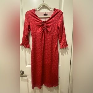 Super Cute Dress - Super Flattering w/Vibrant Color!